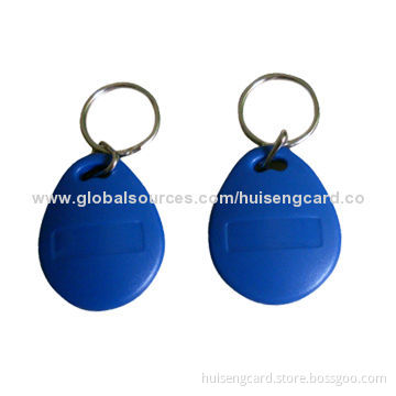 125kHz EM4200 key fobs, various logo printing are available
